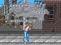 une photo d'Ã©cran de Final Fight sur Nintendo Super Nes